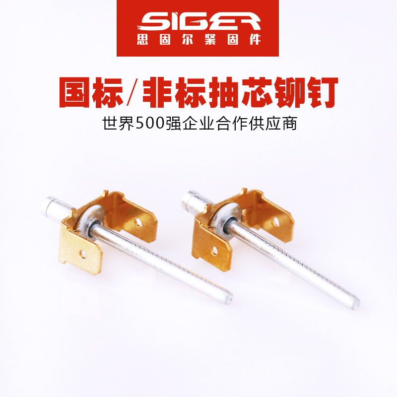 接地雙耳銅抽芯鉚釘